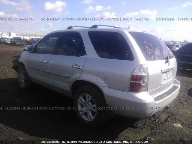 2HNYD18895H529368 - 2005 ACURA MDX TOURING SILVER photo 3