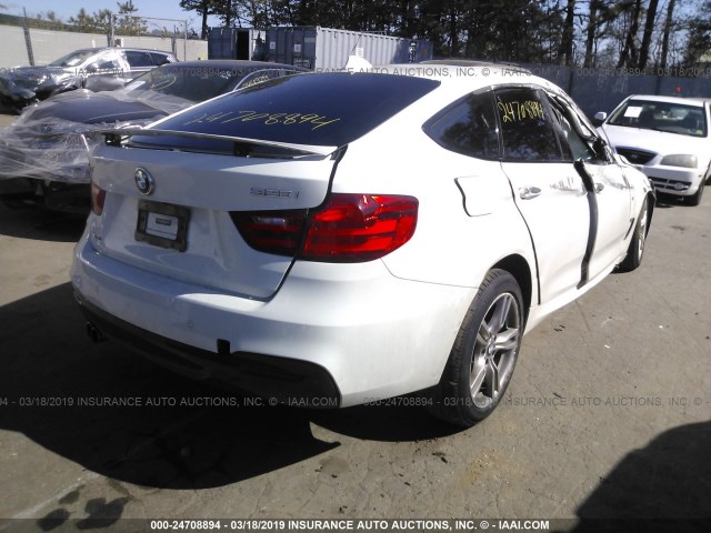 WBA3X5C59FD560966 - 2015 BMW 328 XIGT WHITE photo 4