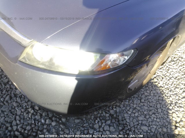 JHMFA362X7S022828 - 2007 HONDA CIVIC HYBRID GRAY photo 6