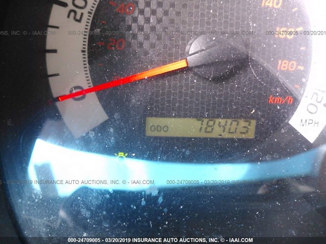 5TFJX4GN5BX003429 - 2011 TOYOTA TACOMA DOUBLE CAB 红色 照片 7