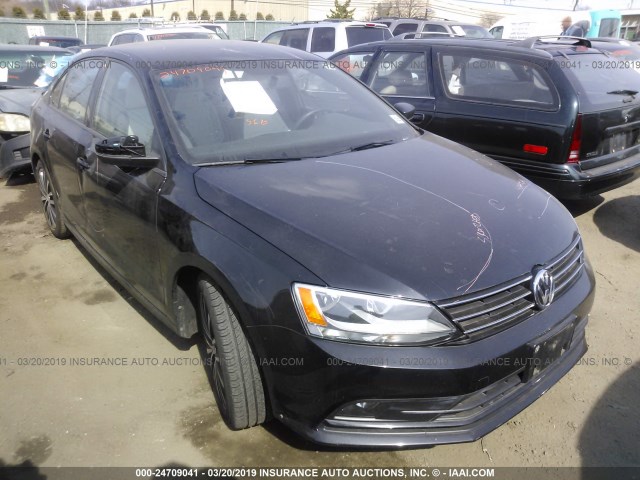 3VWD17AJ7GM293804 - 2016 VOLKSWAGEN JETTA SPORT BLACK photo 1