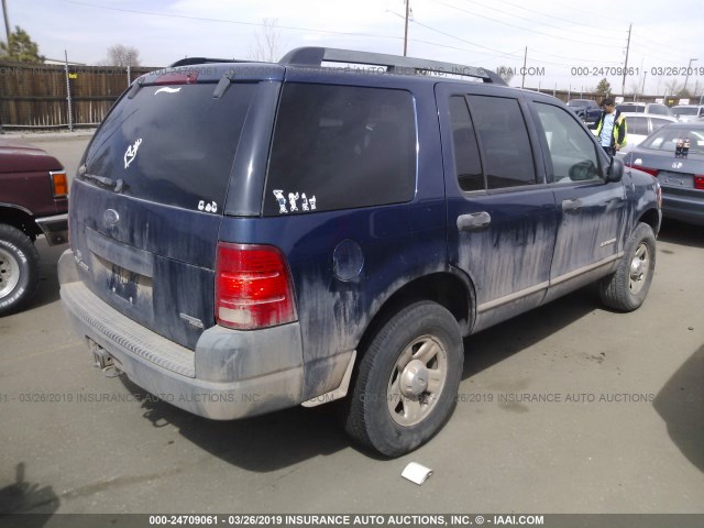 1FMZU72K35ZA59898 - 2005 FORD EXPLORER XLS/XLS SPORT Dark Blue photo 4