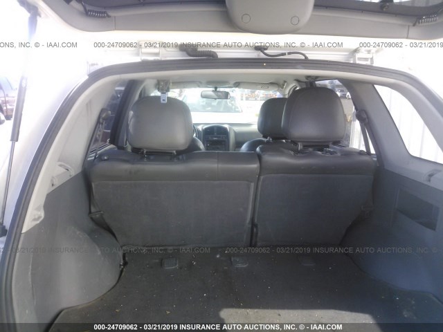 KM8SC13D56U096841 - 2006 HYUNDAI SANTA FE GLS/LIMITED WHITE photo 8