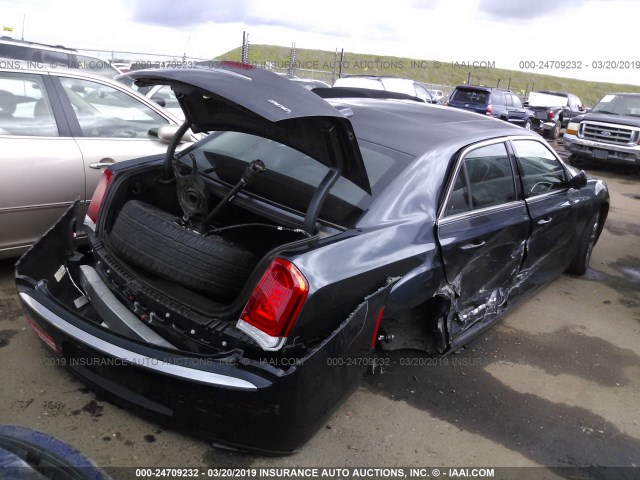 2C3CCAAG9GH351246 - 2016 CHRYSLER 300 LIMITED GRAY photo 4