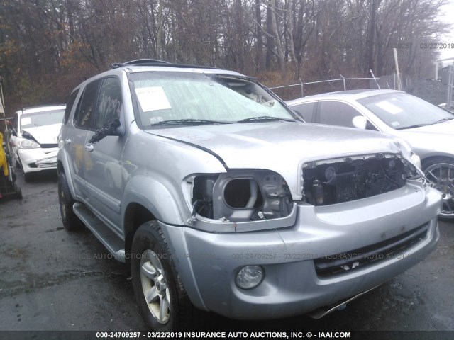 5TDBT44A05S243984 - 2005 TOYOTA SEQUOIA SR5 SILVER photo 1