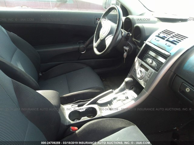 JTKDE167770167603 - 2007 TOYOTA SCION TC Ақ фото 5
