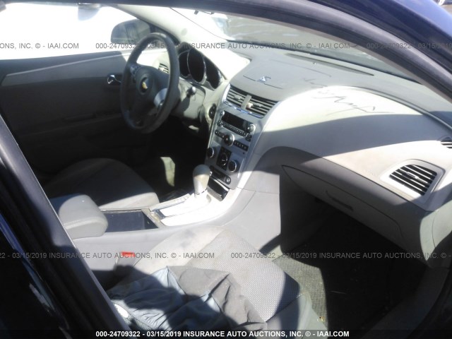 1G1ZA5EU1BF149278 - 2011 CHEVROLET MALIBU LS BLUE photo 5