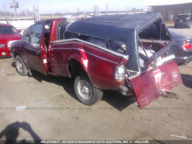 1FTCR10A6VPA12914 - 1997 FORD RANGER RED photo 6