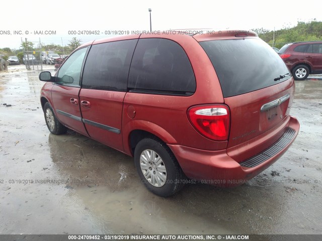 1A4GP45R36B733837 - 2006 CHRYSLER TOWN & COUNTRY  RED photo 3