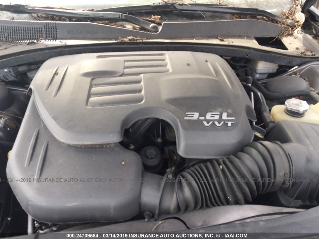 2C3CCAAG0DH644318 - 2013 CHRYSLER 300 GRAY photo 10