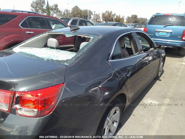 1G11B5SL1FF296910 - 2015 CHEVROLET MALIBU LS GRAY photo 6