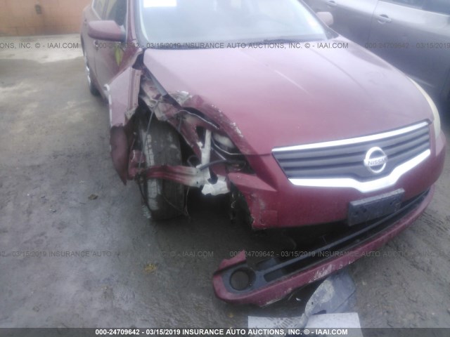 1N4AL21E48C149013 - 2008 NISSAN ALTIMA 2.5/2.5S RED photo 6