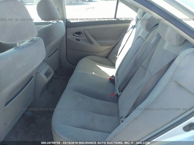 4T1BE46K27U525716 - 2007 TOYOTA CAMRY NEW GENERAT CE/LE/XLE/SE SILVER photo 8
