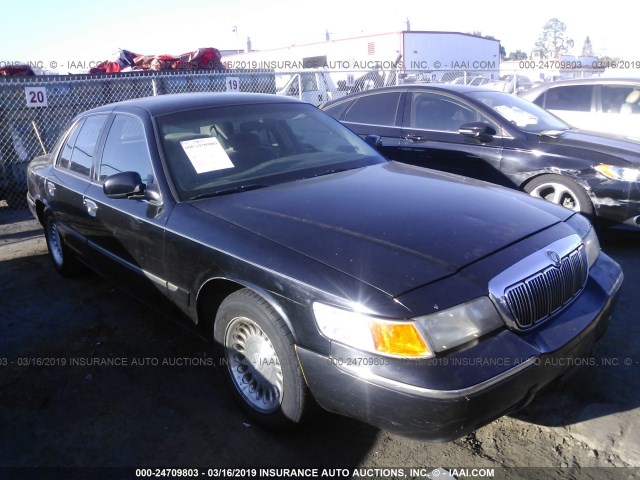 2MEFM74W0XX611744 - 1999 MERCURY GRAND MARQUIS GS BLACK photo 1