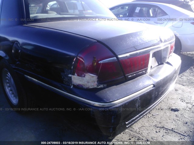 2MEFM74W0XX611744 - 1999 MERCURY GRAND MARQUIS GS BLACK photo 6