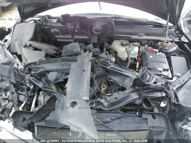 1G1ZC5EB3AF217328 - 2010 CHEVROLET MALIBU 1LT 黑色 照片 10