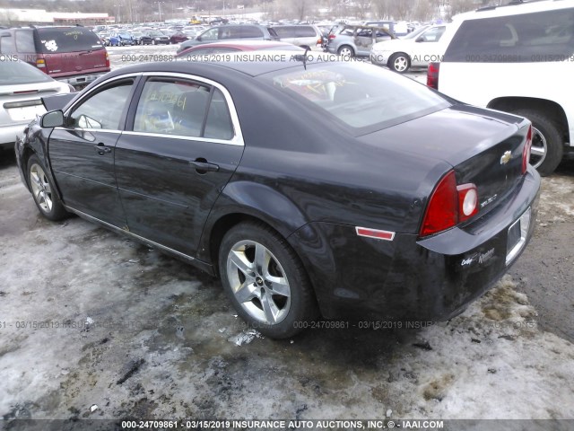 1G1ZC5EB3AF217328 - 2010 CHEVROLET MALIBU 1LT 黑色 照片 3