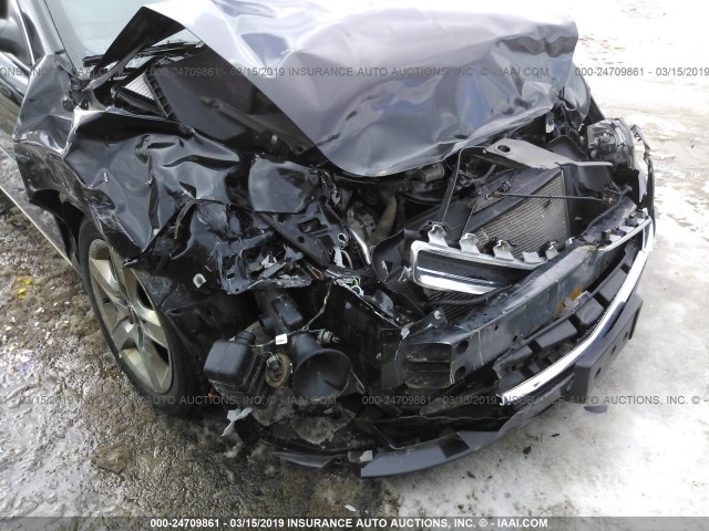 1G1ZC5EB3AF217328 - 2010 CHEVROLET MALIBU 1LT 黑色 照片 6