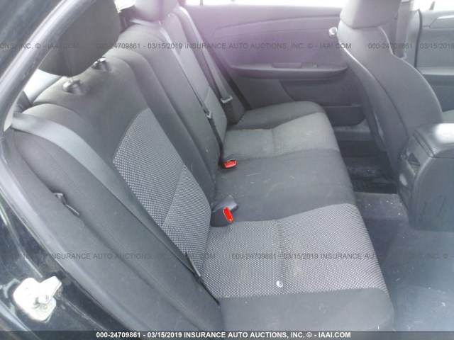 1G1ZC5EB3AF217328 - 2010 CHEVROLET MALIBU 1LT 黑色 照片 8