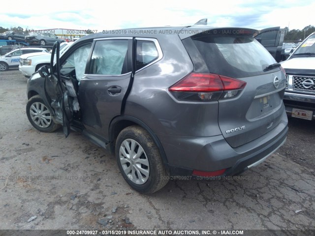 JN8AT2MT6HW386349 - 2017 NISSAN ROGUE S/SL/SV GRAY photo 3