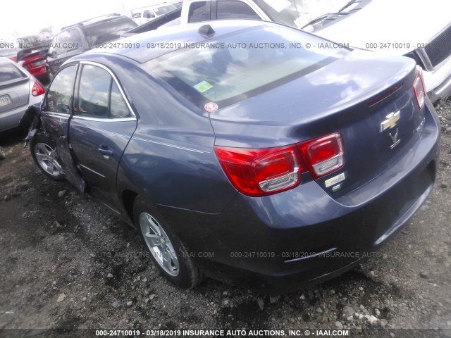1G11B5SL3EF220023 - 2014 CHEVROLET MALIBU LS BLUE photo 3