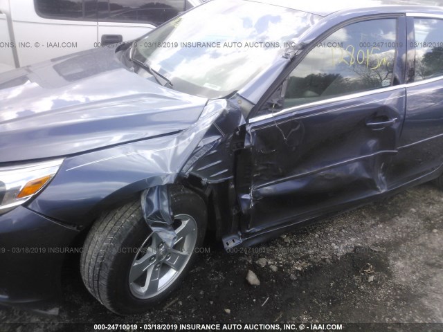 1G11B5SL3EF220023 - 2014 CHEVROLET MALIBU LS BLUE photo 6