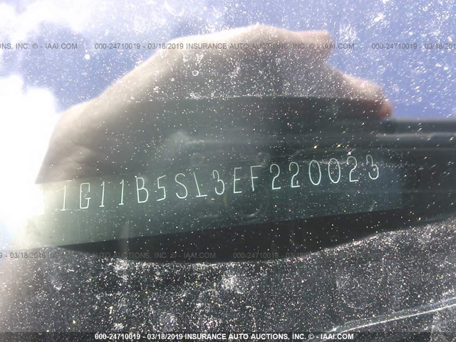 1G11B5SL3EF220023 - 2014 CHEVROLET MALIBU LS BLUE photo 9