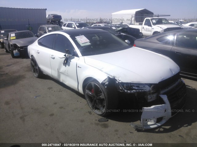 WAUSGAFC9CN007433 - 2012 AUDI A7 PRESTIGE WHITE photo 1