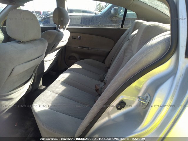 1N4AL11D55C127714 - 2005 NISSAN ALTIMA S/SL SILVER photo 8