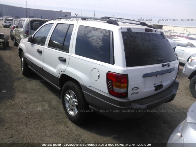 1J4GX48S54C114291 - 2004 JEEP GRAND CHEROKEE LAREDO/COLUMBIA/FREEDOM 白色 照片 3