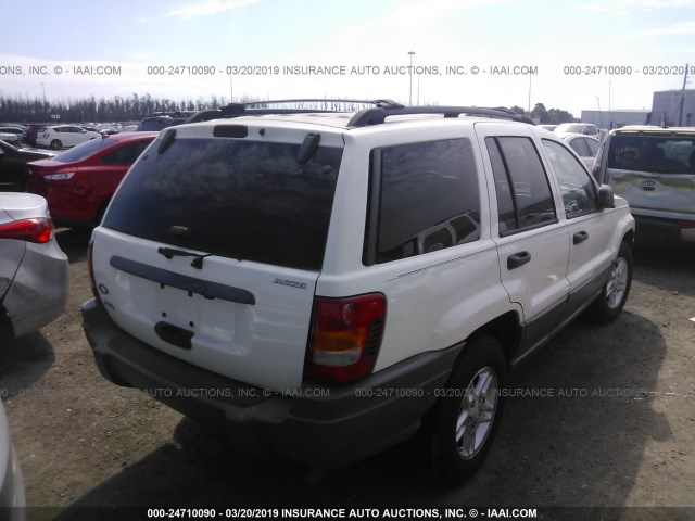 1J4GX48S54C114291 - 2004 JEEP GRAND CHEROKEE LAREDO/COLUMBIA/FREEDOM 白色 照片 4