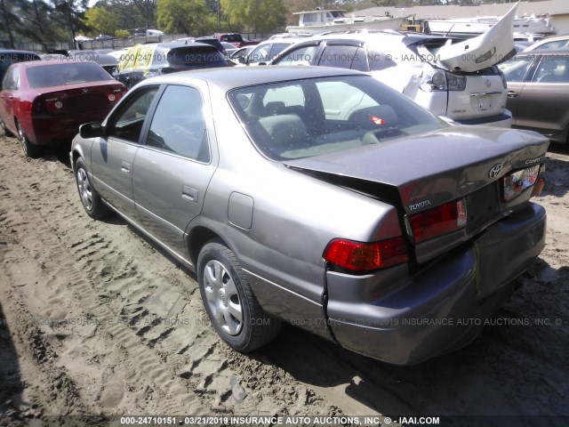 4T1BG22K71U044498 - 2001 TOYOTA CAMRY CE/LE/XLE 银色 照片 3