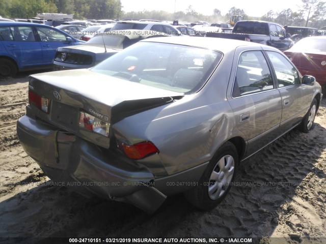 4T1BG22K71U044498 - 2001 TOYOTA CAMRY CE/LE/XLE 银色 照片 4