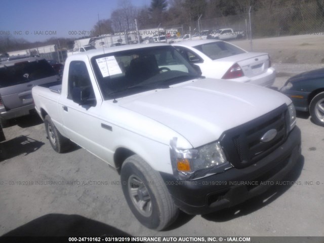 1FTYR10D86PA87602 - 2006 FORD RANGER WHITE photo 1