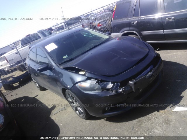 1C3CDFBA4DD334416 - 2013 DODGE DART SXT BLUE photo 1