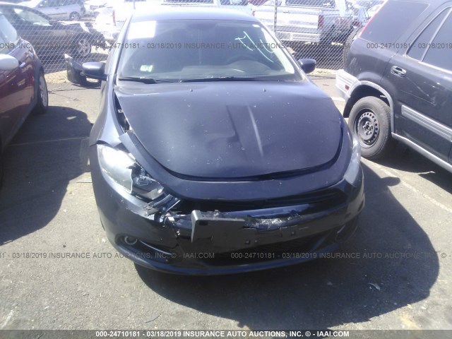 1C3CDFBA4DD334416 - 2013 DODGE DART SXT BLUE photo 6