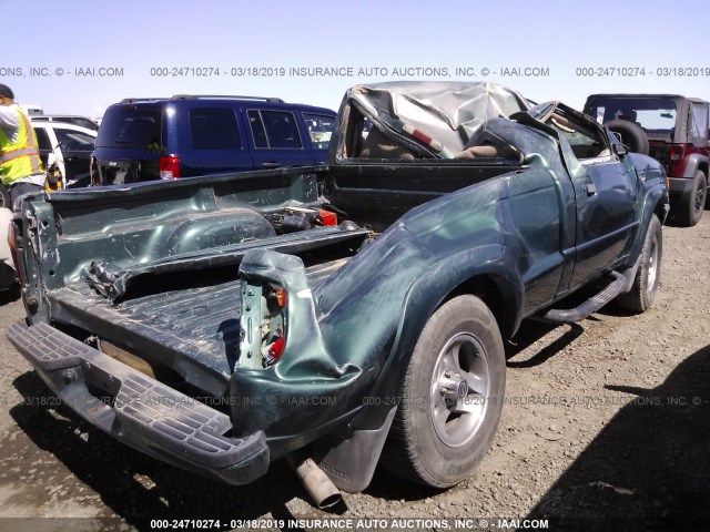 4F4YR13U31TM08920 - 2001 MAZDA B3000 GREEN photo 4