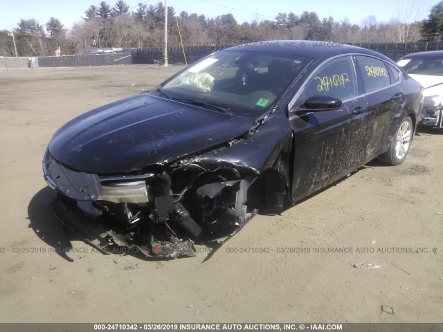 1C3CCCAB7FN744247 - 2015 CHRYSLER 200 LIMITED BLACK photo 2