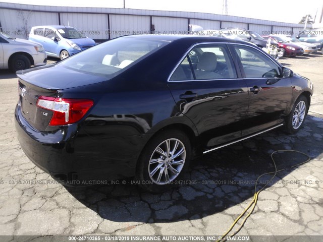 4T4BF1FK2ER366016 - 2014 TOYOTA CAMRY L/SE/LE/XLE 黑色 照片 4
