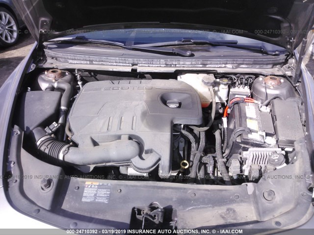 1G1ZC5E19BF338745 - 2011 CHEVROLET MALIBU 1LT 棕色 照片 10