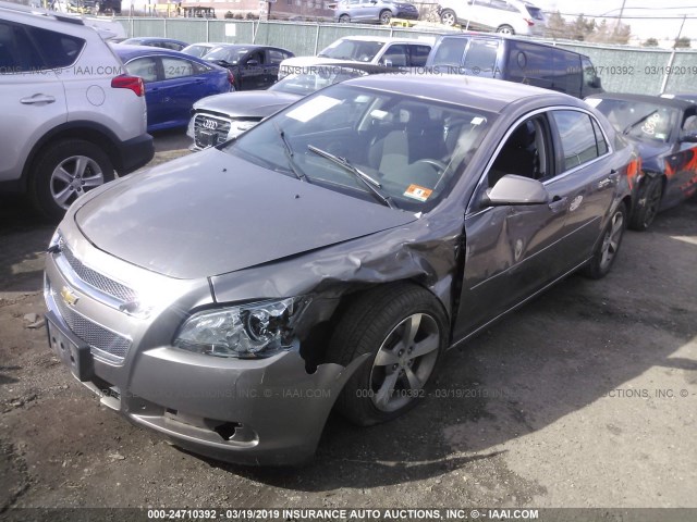 1G1ZC5E19BF338745 - 2011 CHEVROLET MALIBU 1LT 棕色 照片 2