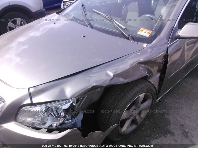 1G1ZC5E19BF338745 - 2011 CHEVROLET MALIBU 1LT 棕色 照片 6