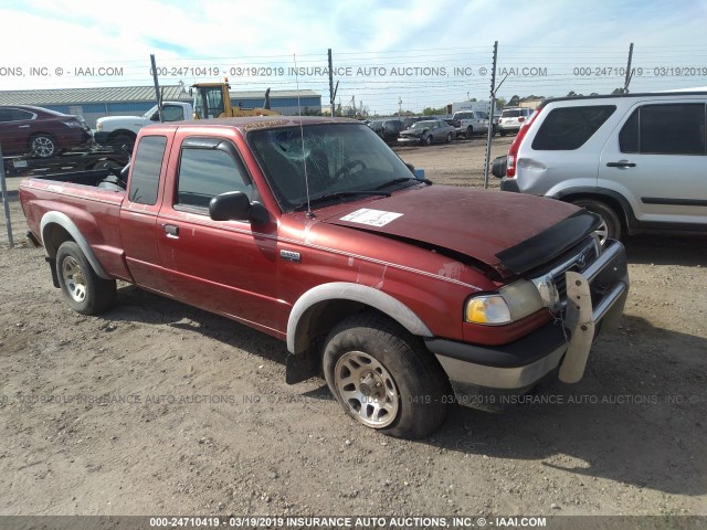 4F4ZR17X5XTM15580 - 1999 MAZDA B4000 CAB PLUS BURGUNDY photo 1