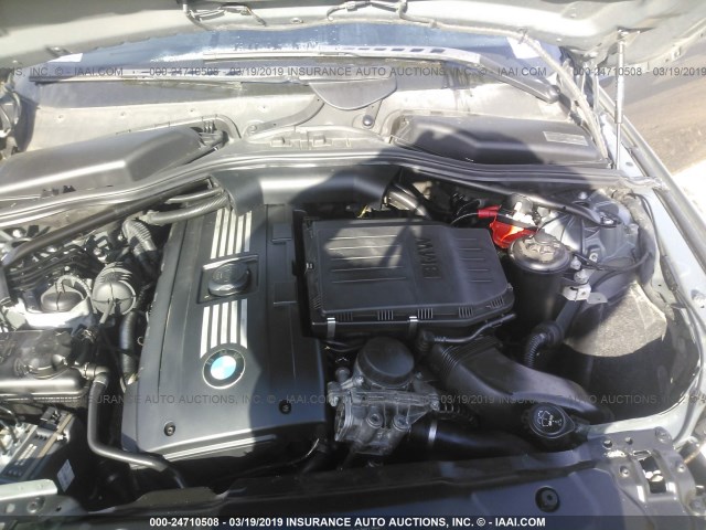 WBANW1C58AC167088 - 2010 BMW 535 I 灰色 照片 10