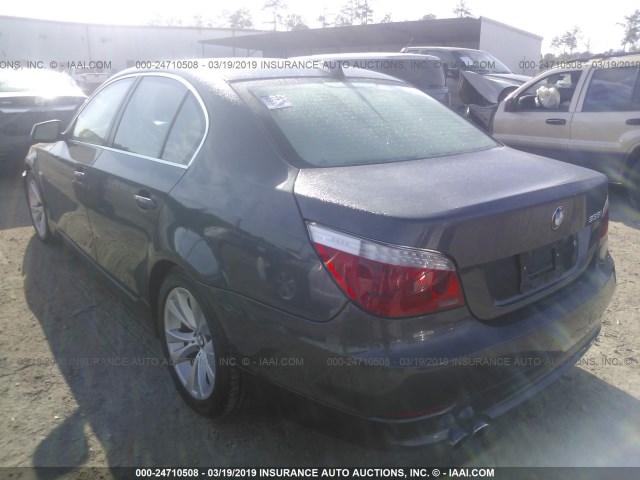 WBANW1C58AC167088 - 2010 BMW 535 I 灰色 照片 3