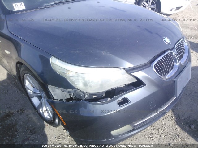 WBANW1C58AC167088 - 2010 BMW 535 I 灰色 照片 6