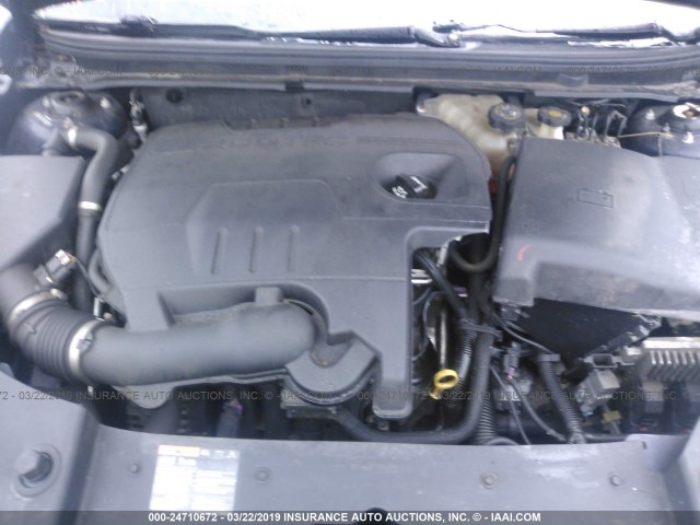 1G1ZC5E09CF270746 - 2012 CHEVROLET MALIBU 1LT 蓝色 照片 10