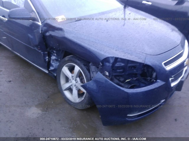 1G1ZC5E09CF270746 - 2012 CHEVROLET MALIBU 1LT 蓝色 照片 6
