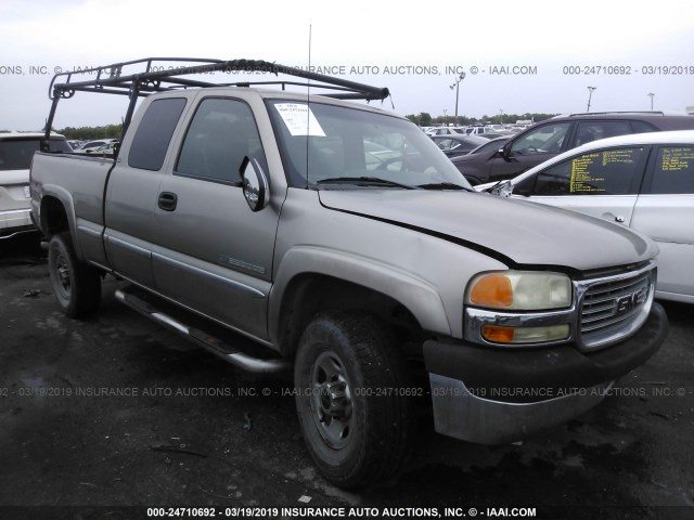 1GTHK29G41E254291 - 2001 GMC SIERRA K2500 HEAVY DUTY GRAY photo 1