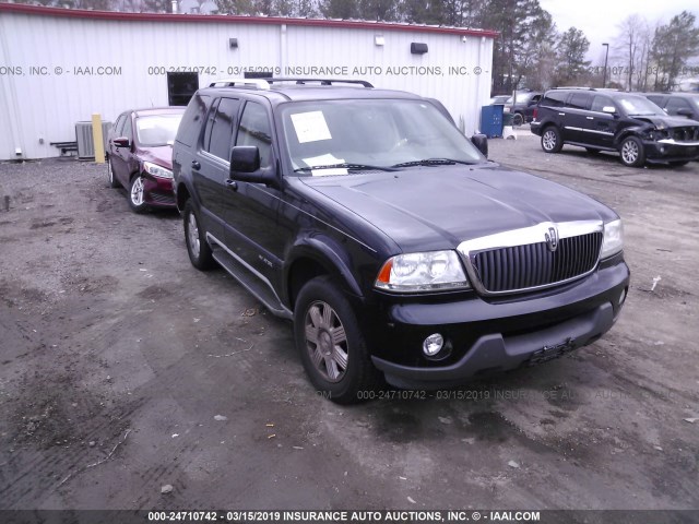 5LMEU88H04ZJ29532 - 2004 LINCOLN AVIATOR 黑色 照片 1
